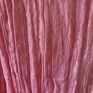 Pink and Gold turban cloth/headscarf